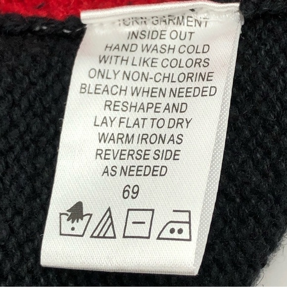 NEW Designers Originals Christmas Sweater Santa Snowman Cardigan Size XL - Picture 7 of 7